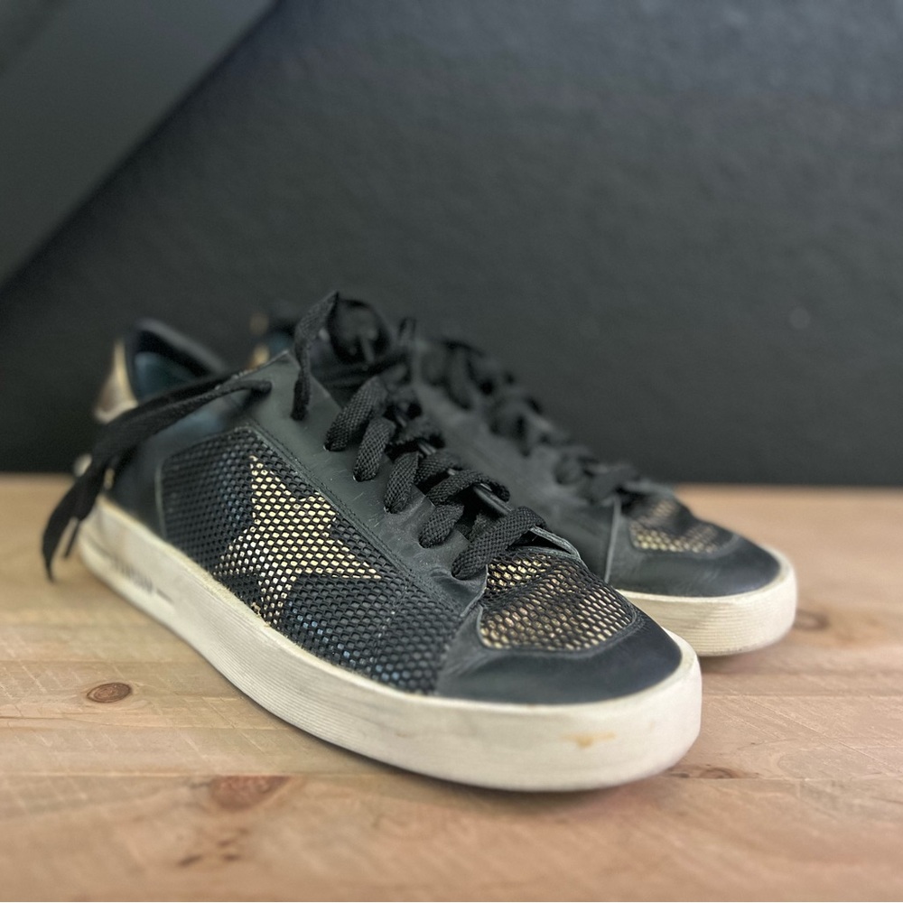 GoldenGoose Stardan Sneakers gold and black - Picture 5 of 8